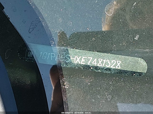 45904775 :رقم المزاد ، 1G1PA5SHXE7481328 vin ، 2014 Chevrolet Cruze Ls Auto مزاد بيع