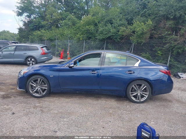 Продаж на аукціоні авто 2019 Infiniti Q50 3.0t Signature Edition, vin: JN1EV7AR1KM591175, номер лоту: 45904809
