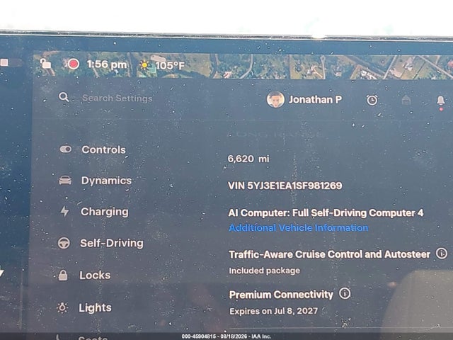 Продажа на аукционе авто 2025 Tesla Model 3 Long Range Rear-wheel Drive/standard Rear-wheel Drive, vin: 5YJ3E1EA1SF981269, номер лота: 45904815