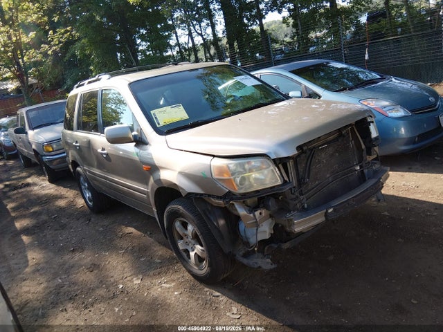 2006 Honda Pilot Ex-l მანქანა იყიდება აუქციონზე, vin: 2HKYF18606H536040, აუქციონის ნომერი: 45904922