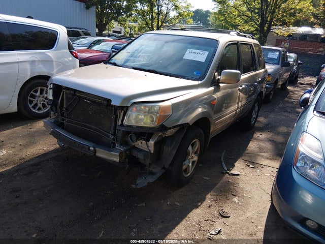 2006 Honda Pilot Ex-l მანქანა იყიდება აუქციონზე, vin: 2HKYF18606H536040, აუქციონის ნომერი: 45904922