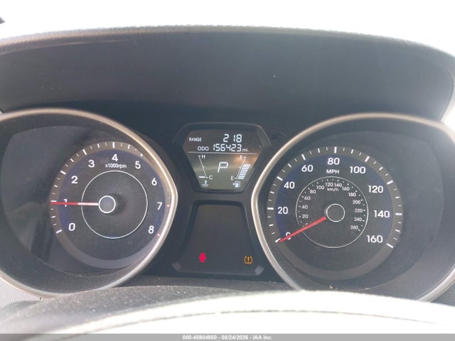 2013 Hyundai Elantra Gls მანქანა იყიდება აუქციონზე, vin: 5NPDH4AE8DH419525, აუქციონის ნომერი: 45904950