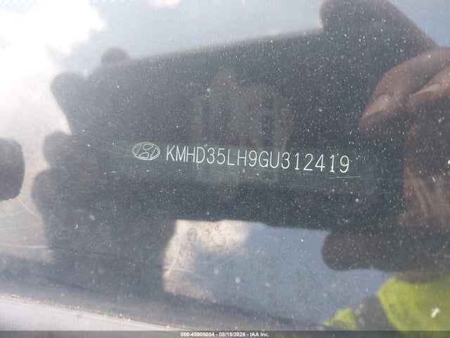 Продаж на аукціоні авто 2016 Hyundai Elantra Gt, vin: KMHD35LH9GU312419, номер лоту: 45905004