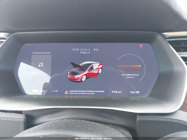 Tesla Model S 100d/60d/75d/90d/p100d 2017 5YJSA1E23HF198981 Image 7