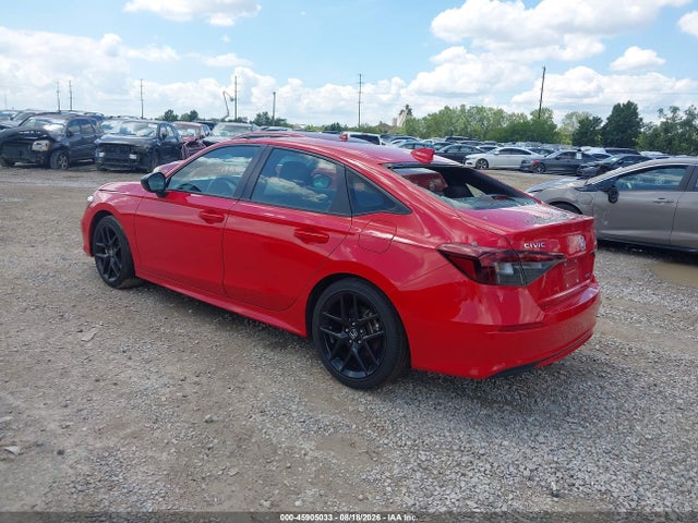 Aukcja sprzedaży 2025 Honda Civic Hybrid Sport/sport Touring, vin: 2HGFE4F87SH329701, numer aukcji: 45905033