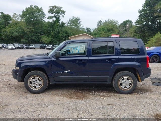 2016 Jeep Patriot Sport მანქანა იყიდება აუქციონზე, vin: 1C4NJRBB8GD654253, აუქციონის ნომერი: 45905114