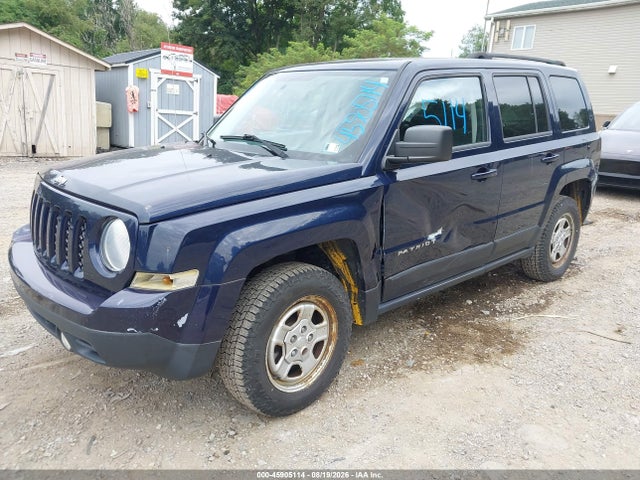 2016 Jeep Patriot Sport მანქანა იყიდება აუქციონზე, vin: 1C4NJRBB8GD654253, აუქციონის ნომერი: 45905114