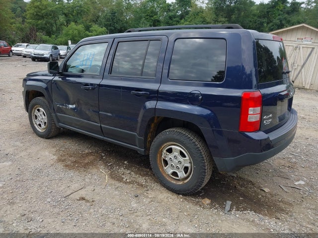 2016 Jeep Patriot Sport მანქანა იყიდება აუქციონზე, vin: 1C4NJRBB8GD654253, აუქციონის ნომერი: 45905114