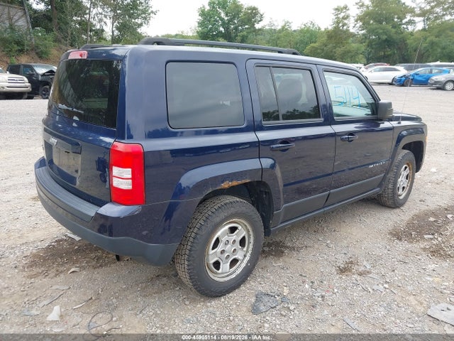 2016 Jeep Patriot Sport მანქანა იყიდება აუქციონზე, vin: 1C4NJRBB8GD654253, აუქციონის ნომერი: 45905114