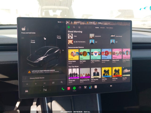 Продаж на аукціоні авто 2026 Tesla Model Y All-wheel Drive/long Range Launch Series/premium All-wheel Drive, vin: 7SAYGDEE9TA678701, номер лоту: 45905223