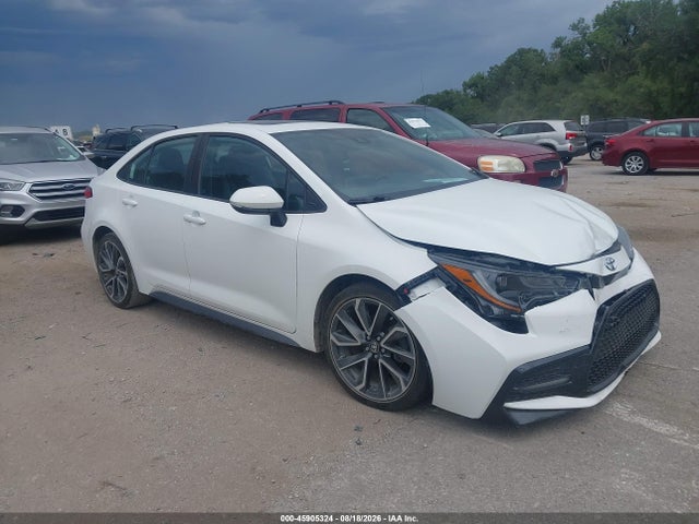 2021 Toyota Corolla Se მანქანა იყიდება აუქციონზე, vin: 5YFP4MCE1MP087095, აუქციონის ნომერი: 45905324