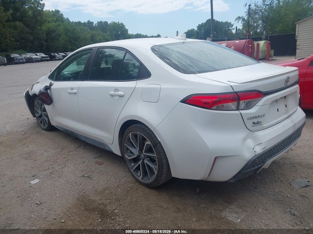 2021 Toyota Corolla Se მანქანა იყიდება აუქციონზე, vin: 5YFP4MCE1MP087095, აუქციონის ნომერი: 45905324
