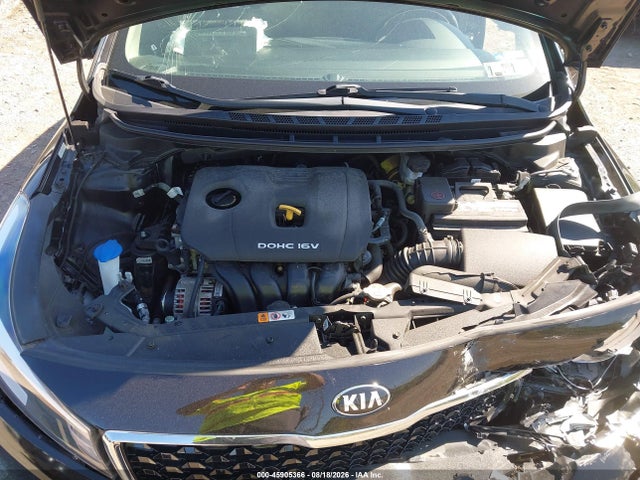 45905366 :رقم المزاد ، 3KPFK4A7XJE272782 vin ، 2018 Kia Forte Lx مزاد بيع