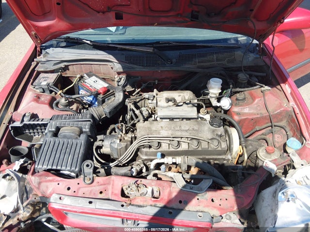 Aukcja sprzedaży 1998 Honda Civic Hx, vin: 1HGEJ7120WL060087, numer aukcji: 45905385