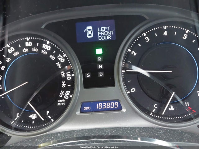 45905395 :رقم المزاد ، JTHCF5C24A2032895 vin ، 2010 Lexus Is 250 مزاد بيع