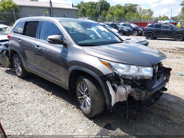 Aukcja sprzedaży 2019 Toyota Highlander Xle, vin: 5TDJZRFHXKS588288, numer aukcji: 45905456