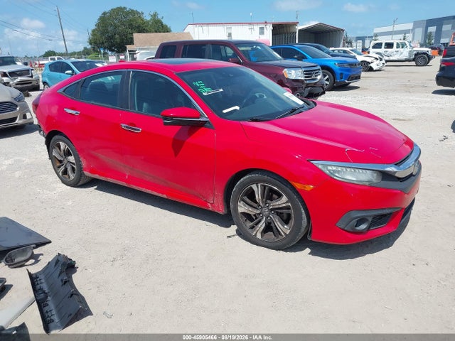 Продажа на аукционе авто 2017 Honda Civic Touring, vin: 2HGFC1F92HH645058, номер лота: 45905466