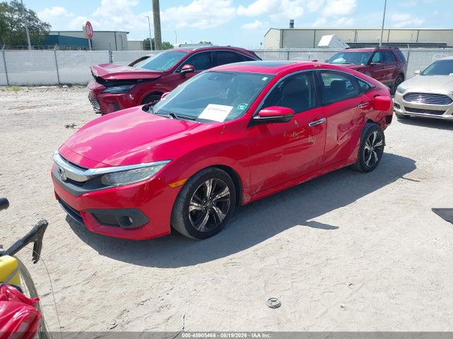 Продаж на аукціоні авто 2017 Honda Civic Touring, vin: 2HGFC1F92HH645058, номер лоту: 45905466