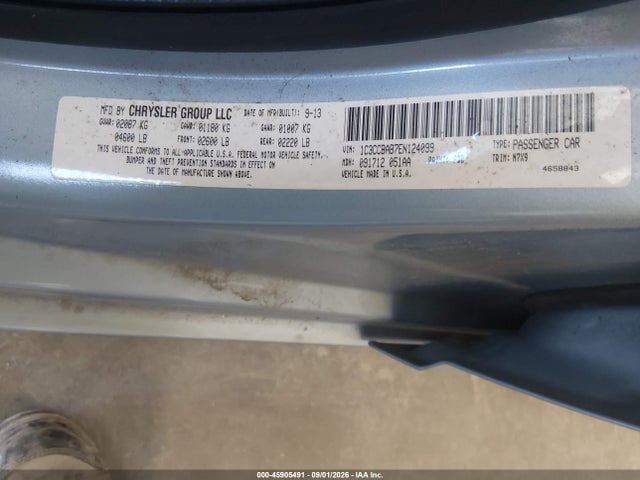 Aukcja sprzedaży 2014 Chrysler 200 Lx, vin: 1C3CCBAB7EN124099, numer aukcji: 45905491