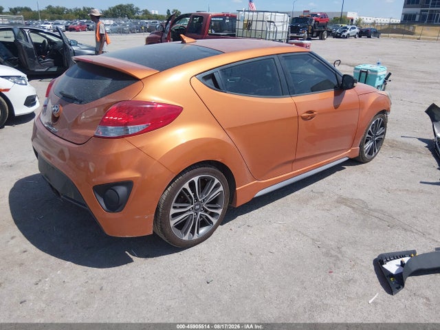 Aukcja sprzedaży 2016 Hyundai Veloster Turbo, vin: KMHTC6AE8GU298247, numer aukcji: 45905514