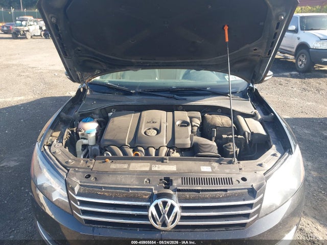 2012 Volkswagen Passat 2.5l Se მანქანა იყიდება აუქციონზე, vin: 1VWBP7A39CC103651, აუქციონის ნომერი: 45905554