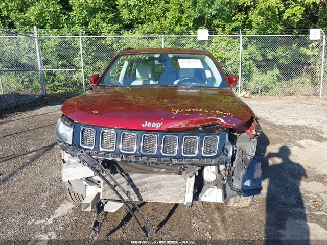 Продажа на аукционе авто 2020 Jeep Compass Limited 4x4, vin: 3C4NJDCB6LT166604, номер лота: 45905586