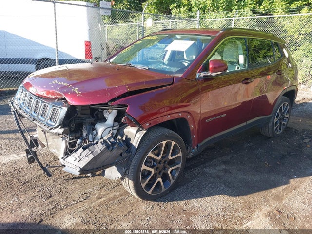 Продажа на аукционе авто 2020 Jeep Compass Limited 4x4, vin: 3C4NJDCB6LT166604, номер лота: 45905586