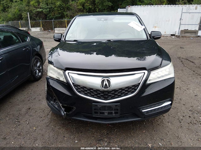 2016 Acura Mdx Technology   Acurawatch Plus Packages/technology Package მანქანა იყიდება აუქციონზე, vin: 5FRYD4H44GB050254, აუქციონის ნომერი: 45905676