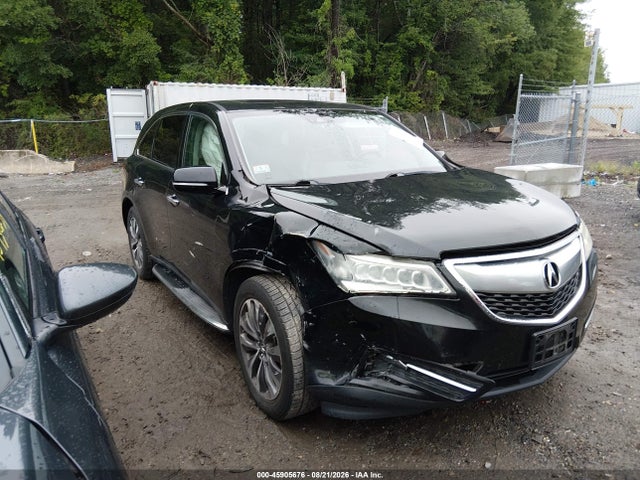 2016 Acura Mdx Technology   Acurawatch Plus Packages/technology Package მანქანა იყიდება აუქციონზე, vin: 5FRYD4H44GB050254, აუქციონის ნომერი: 45905676