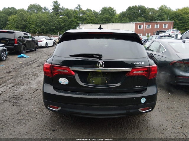 2016 Acura Mdx Technology   Acurawatch Plus Packages/technology Package მანქანა იყიდება აუქციონზე, vin: 5FRYD4H44GB050254, აუქციონის ნომერი: 45905676