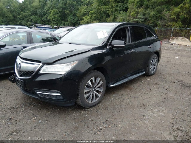2016 Acura Mdx Technology   Acurawatch Plus Packages/technology Package მანქანა იყიდება აუქციონზე, vin: 5FRYD4H44GB050254, აუქციონის ნომერი: 45905676