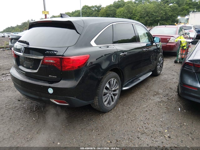 2016 Acura Mdx Technology   Acurawatch Plus Packages/technology Package მანქანა იყიდება აუქციონზე, vin: 5FRYD4H44GB050254, აუქციონის ნომერი: 45905676