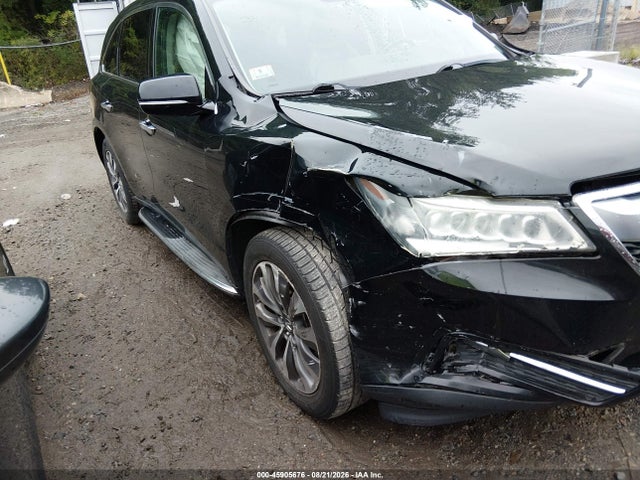 2016 Acura Mdx Technology   Acurawatch Plus Packages/technology Package მანქანა იყიდება აუქციონზე, vin: 5FRYD4H44GB050254, აუქციონის ნომერი: 45905676
