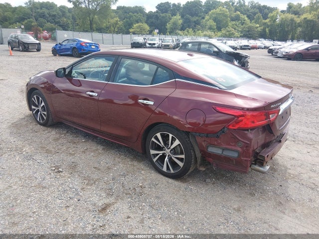 Продаж на аукціоні авто 2016 Nissan Maxima 3.5s/sv/sl/sr/plat, vin: 1N4AA6AP7GC417677, номер лоту: 45905707