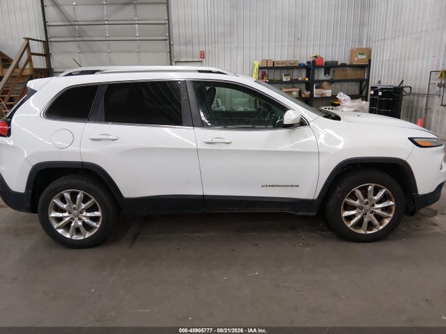 2015 Jeep Cherokee Limited მანქანა იყიდება აუქციონზე, vin: 1C4PJMDS9FW557400, აუქციონის ნომერი: 45905777