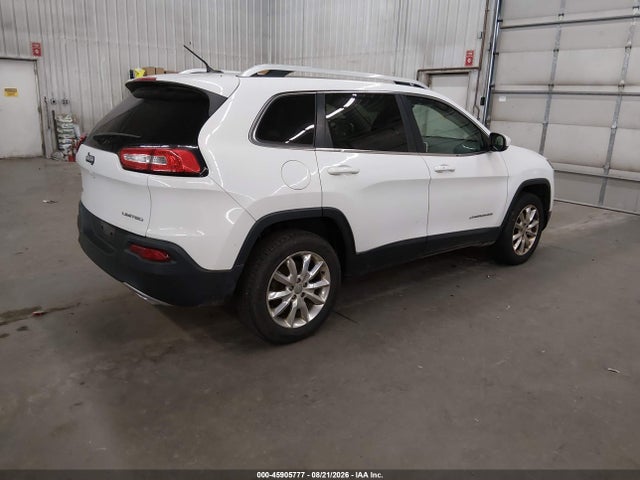 2015 Jeep Cherokee Limited მანქანა იყიდება აუქციონზე, vin: 1C4PJMDS9FW557400, აუქციონის ნომერი: 45905777