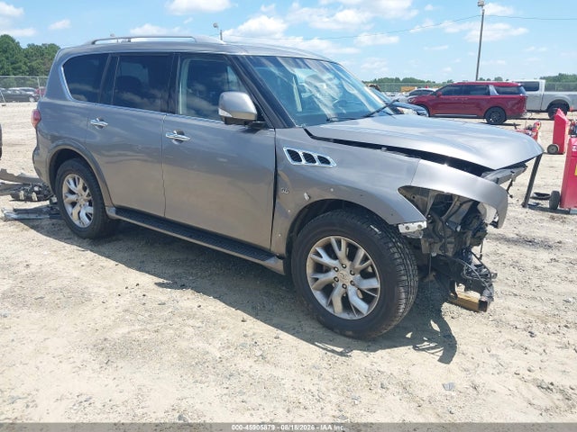 2014 Infiniti Qx80 მანქანა იყიდება აუქციონზე, vin: JN8AZ2NF8E9555885, აუქციონის ნომერი: 45905879
