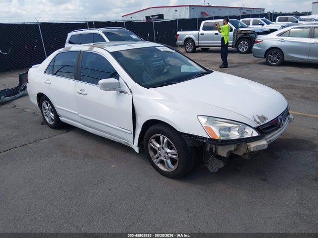 45905893 :رقم المزاد ، 1HGCM56747A082288 vin ، 2007 Honda Accord 2.4 Ex مزاد بيع