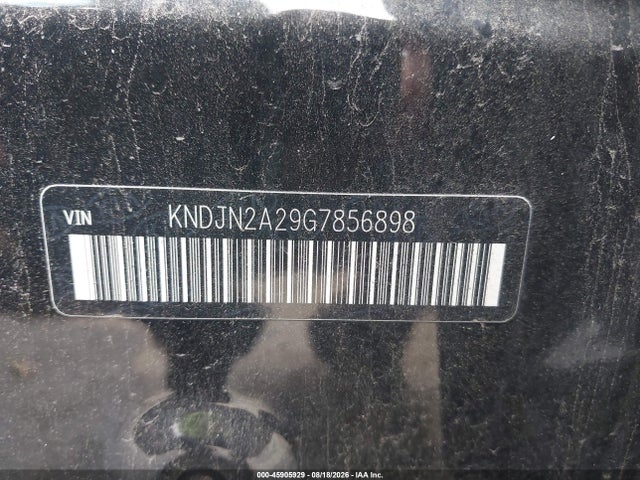 45905929 :رقم المزاد ، KNDJN2A29G7856898 vin ، 2016 Kia Soul مزاد بيع