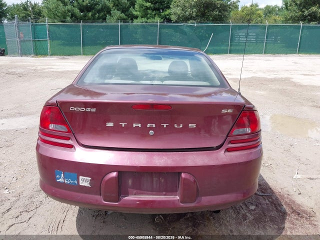 2002 Dodge Stratus Se მანქანა იყიდება აუქციონზე, vin: 1B3EL36X52N184622, აუქციონის ნომერი: 45905944