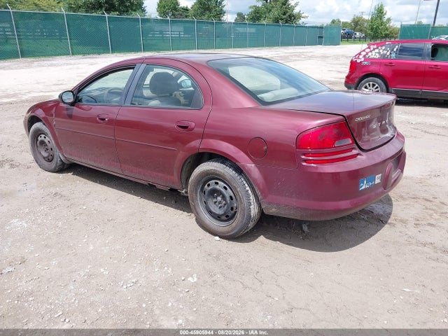 2002 Dodge Stratus Se მანქანა იყიდება აუქციონზე, vin: 1B3EL36X52N184622, აუქციონის ნომერი: 45905944