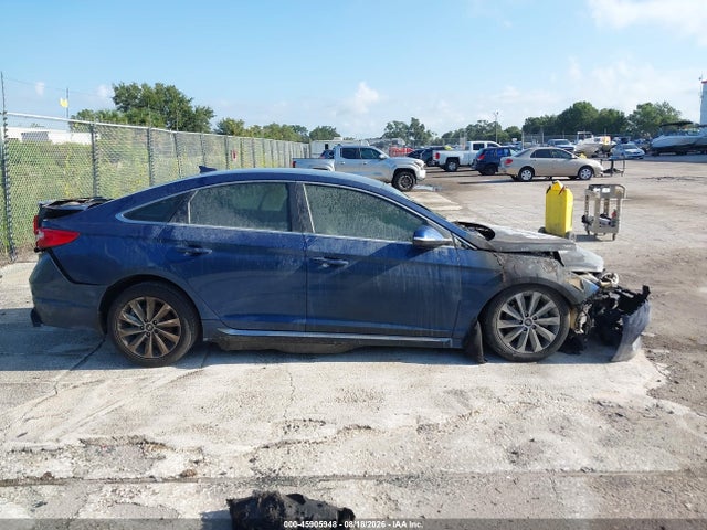 2016 Hyundai Sonata Sport მანქანა იყიდება აუქციონზე, vin: 5NPE34AF3GH340604, აუქციონის ნომერი: 45905948