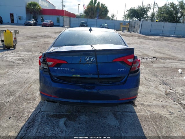 2016 Hyundai Sonata Sport მანქანა იყიდება აუქციონზე, vin: 5NPE34AF3GH340604, აუქციონის ნომერი: 45905948