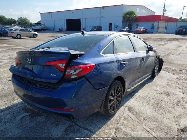 2016 Hyundai Sonata Sport მანქანა იყიდება აუქციონზე, vin: 5NPE34AF3GH340604, აუქციონის ნომერი: 45905948