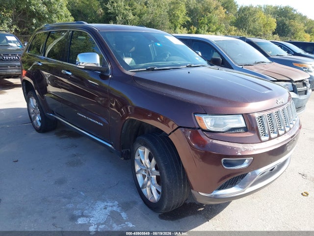 Aukcja sprzedaży 2014 Jeep Grand Cherokee Summit, vin: 1C4RJFJMXEC109094, numer aukcji: 45905949