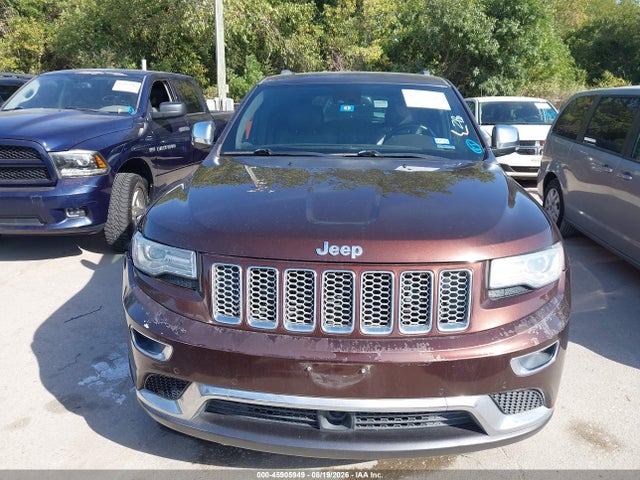 Aukcja sprzedaży 2014 Jeep Grand Cherokee Summit, vin: 1C4RJFJMXEC109094, numer aukcji: 45905949