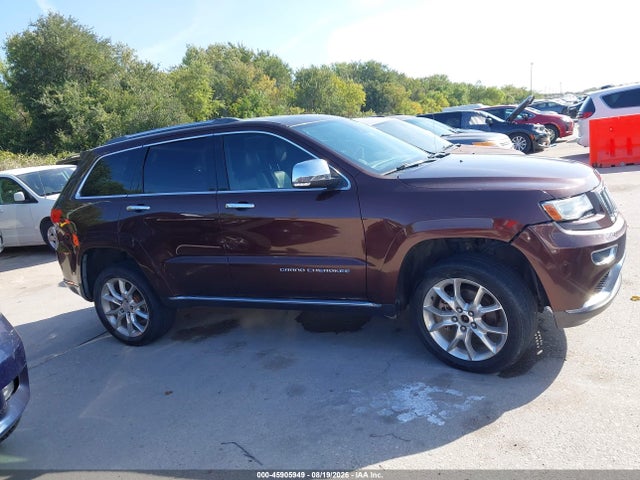 Aukcja sprzedaży 2014 Jeep Grand Cherokee Summit, vin: 1C4RJFJMXEC109094, numer aukcji: 45905949