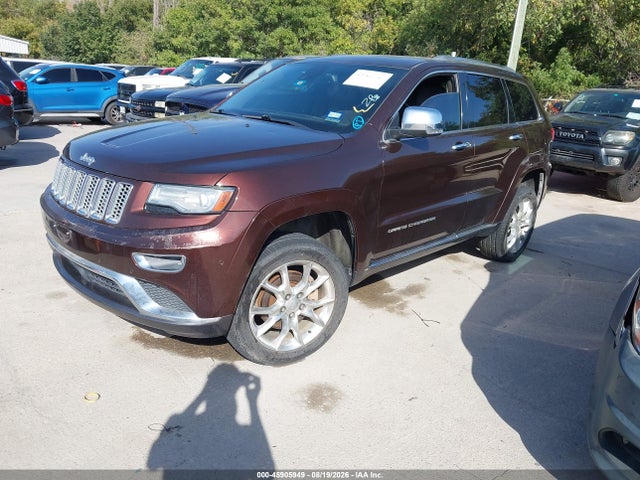 Aukcja sprzedaży 2014 Jeep Grand Cherokee Summit, vin: 1C4RJFJMXEC109094, numer aukcji: 45905949