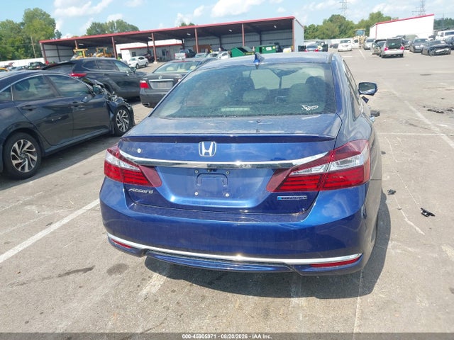 Aukcja sprzedaży 2017 Honda Accord Hybrid Ex-l, vin: JHMCR6F57HC009215, numer aukcji: 45905971