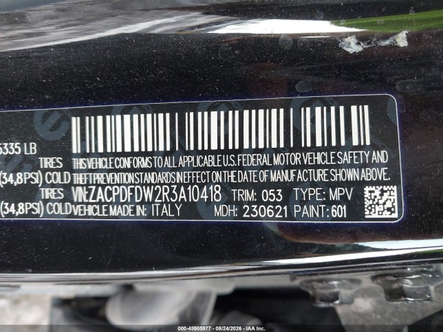 Продаж на аукціоні авто 2024 Dodge Hornet R/t Plus Eawd, vin: ZACPDFDW2R3A10418, номер лоту: 45905977